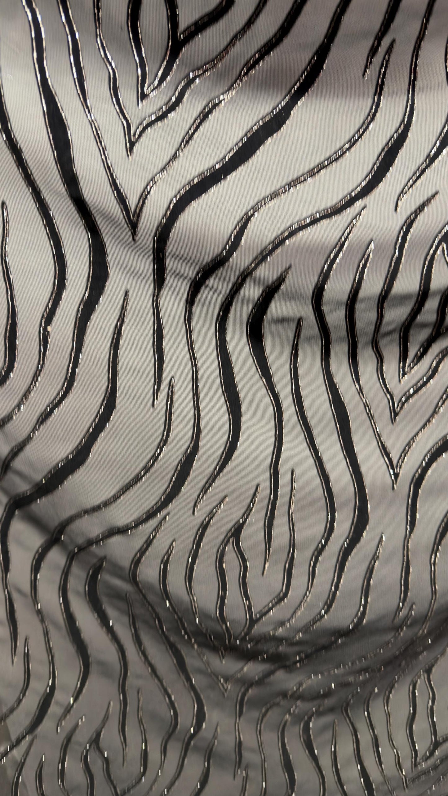 Exotic Tiger design on stretch mesh nylon spandex with flocking 4-way stretch 58/60” Sold by the YD. Ships Worldwide from Los Angeles CA USA