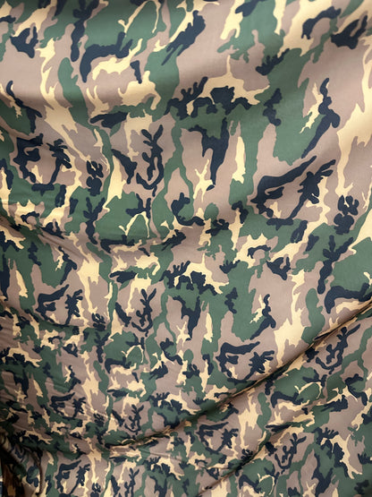 Camouflage design classic color print on best quality of nylon spandex 4-way stretch 58/60”High quality fabrics by AlexLAFabrics