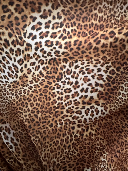 New Exotic Cheetah design print on best quality of nylon spandex 4-way stretch