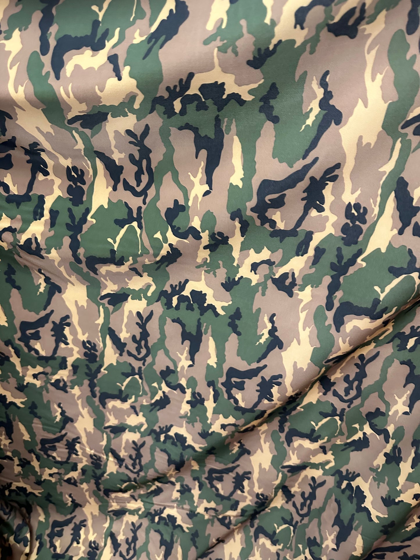 Camouflage design classic color print on best quality of nylon spandex 4-way stretch 58/60”High quality fabrics by AlexLAFabrics