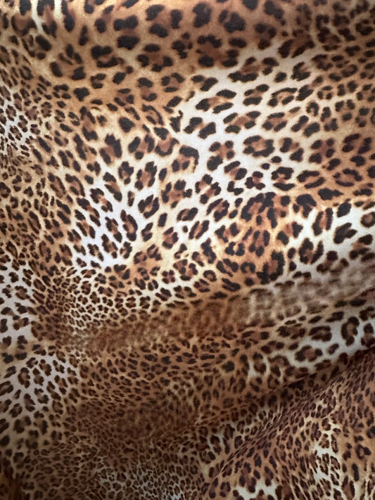 New Exotic Cheetah design print on best quality of nylon spandex 4-way stretch