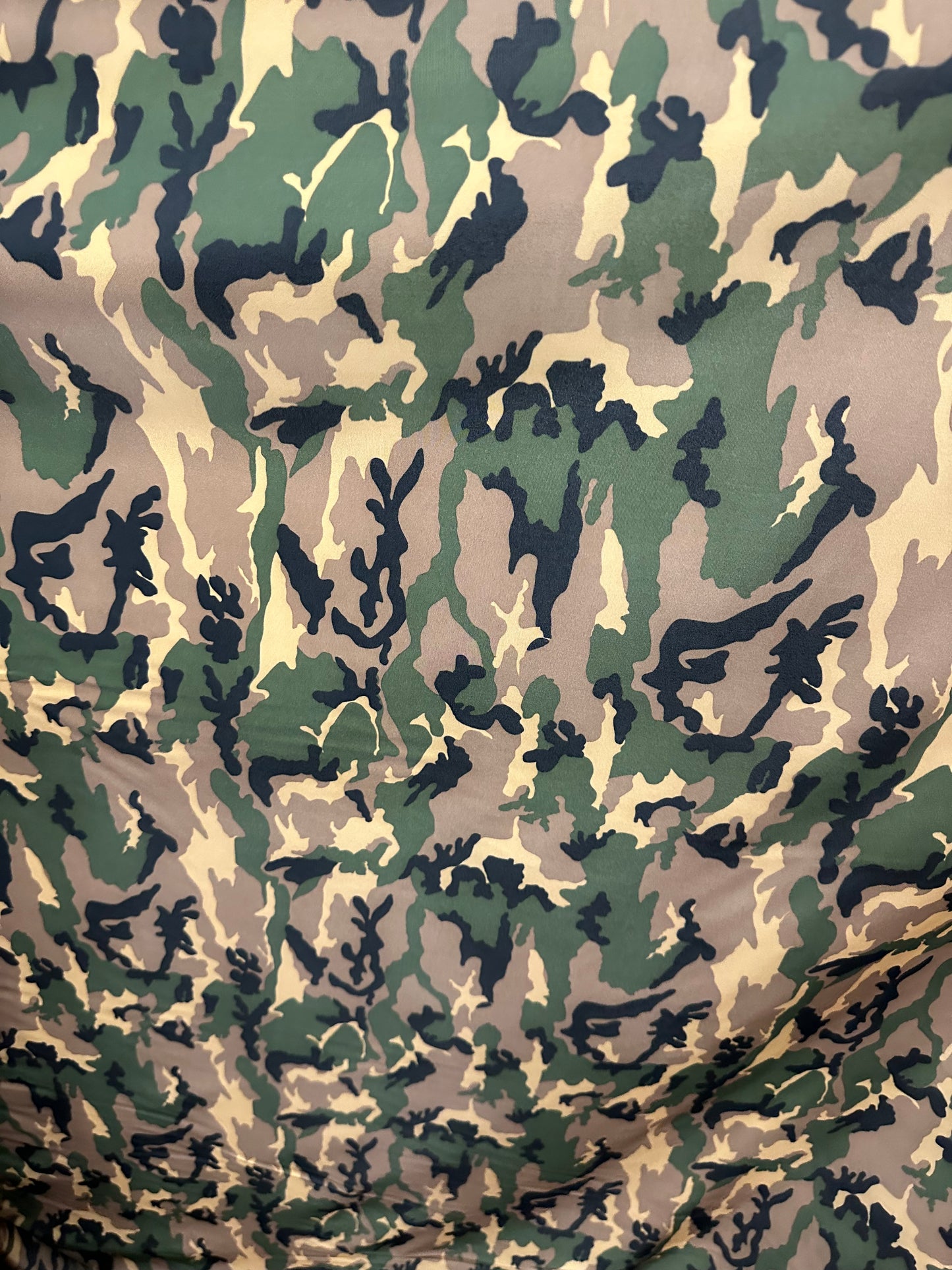 Camouflage design classic color print on best quality of nylon spandex 4-way stretch 58/60”High quality fabrics by AlexLAFabrics