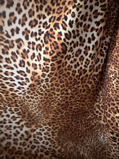 New Exotic Cheetah design print on best quality of nylon spandex 4-way stretch