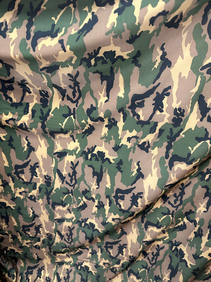 Camouflage design classic color print on best quality of nylon spandex 4-way stretch 58/60”High quality fabrics by AlexLAFabrics