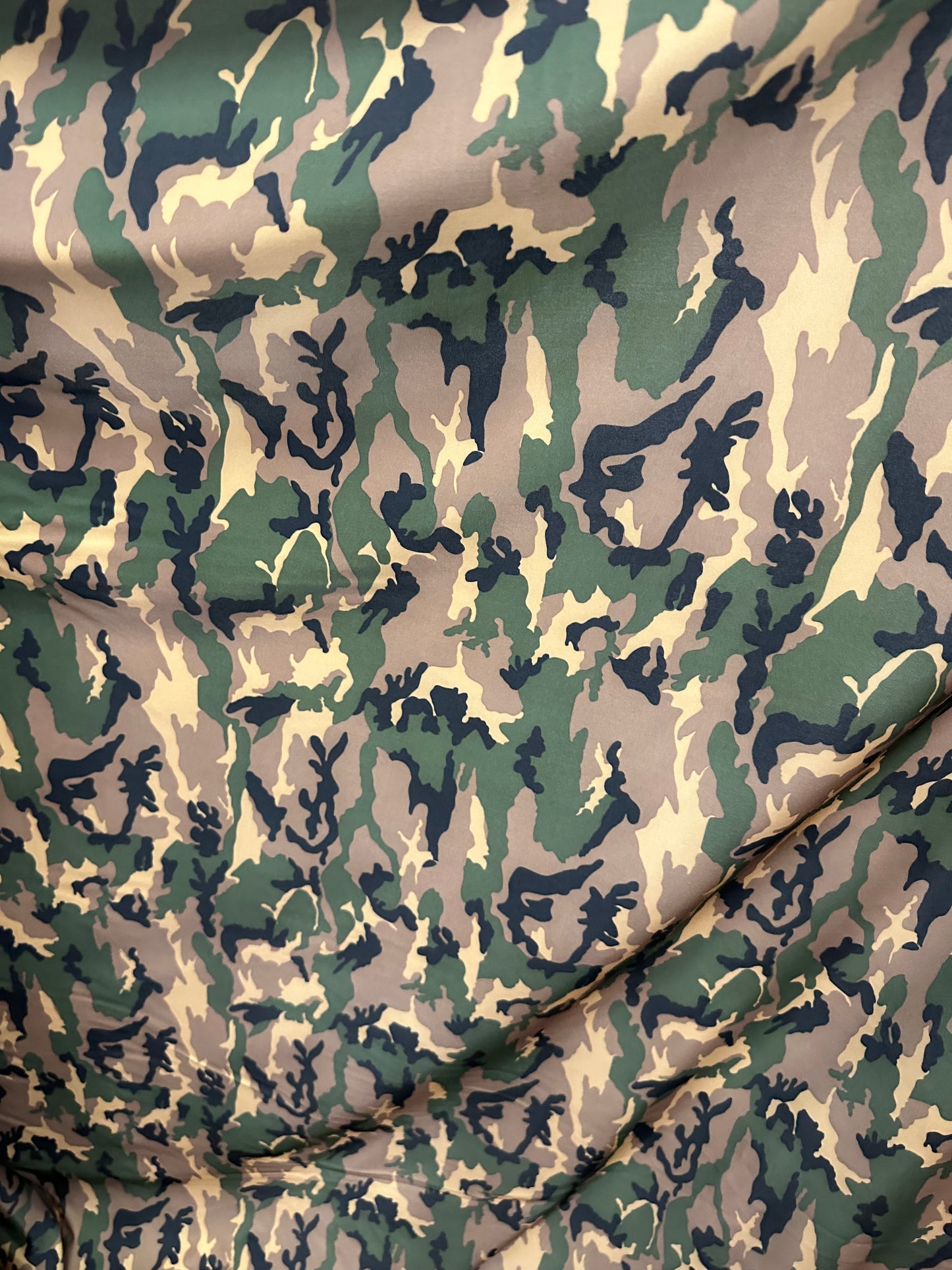 Camouflage design classic color print on best quality of nylon spandex 4-way stretch 58/60”High quality fabrics by AlexLAFabrics