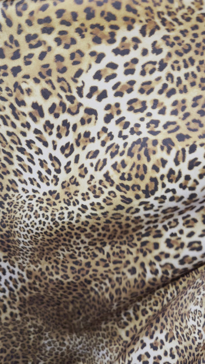 New Exotic Cheetah design print on best quality of nylon spandex 4-way stretch