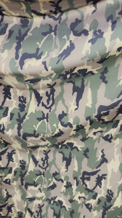 Camouflage design classic color print on best quality of nylon spandex 4-way stretch 58/60”High quality fabrics by AlexLAFabrics