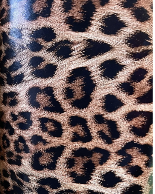 New Exotic animal print stretch shiny vinyl 2-way 58/60”