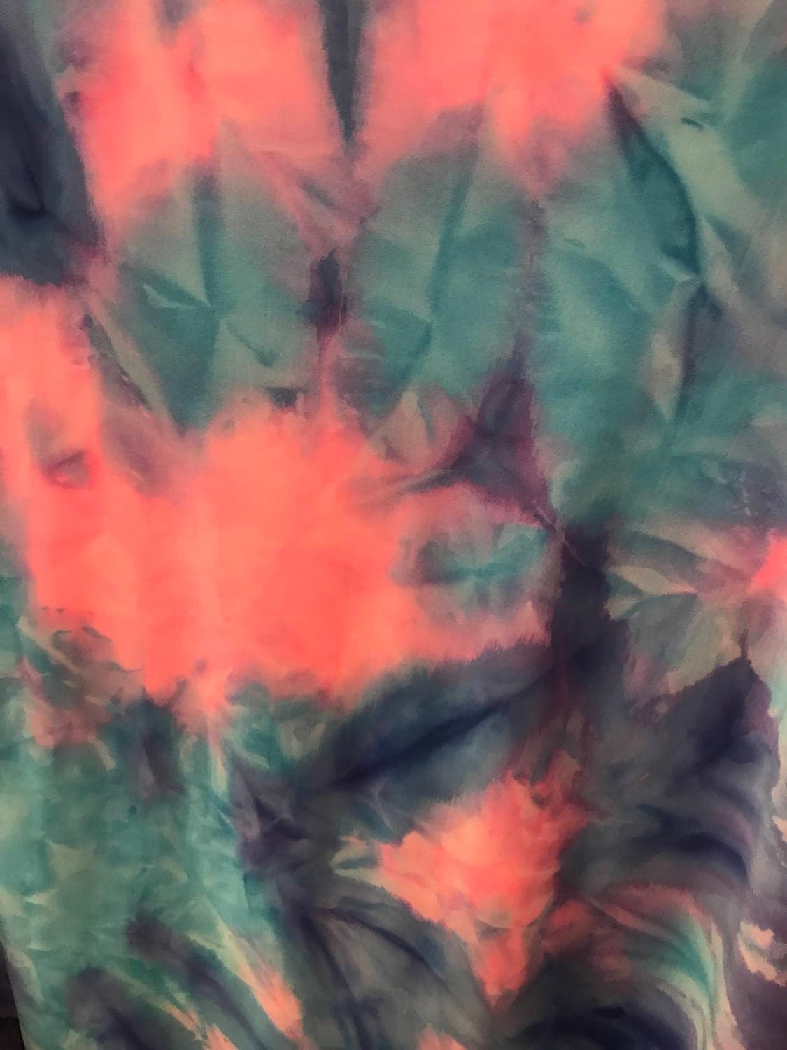 Tie dye nylon spandex print on spandex 4way Stretch 58/60" Sold by the YD. Ships worldwide from Los Angeles California USA