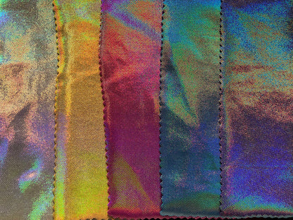 New nylon spandex Iridescent 3D pin dots 4way stretch 58/60" Sold by the YD. Ships worldwide from Los Angeles California USA.