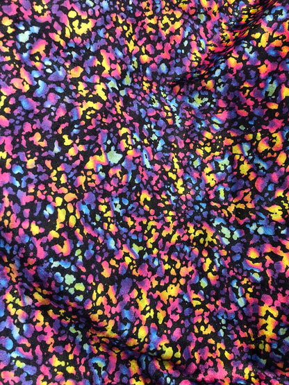 New print velvet lava design 4way Stretch 58/60" Sold by the YD. Ships worldwide from Los Angeles California USA.