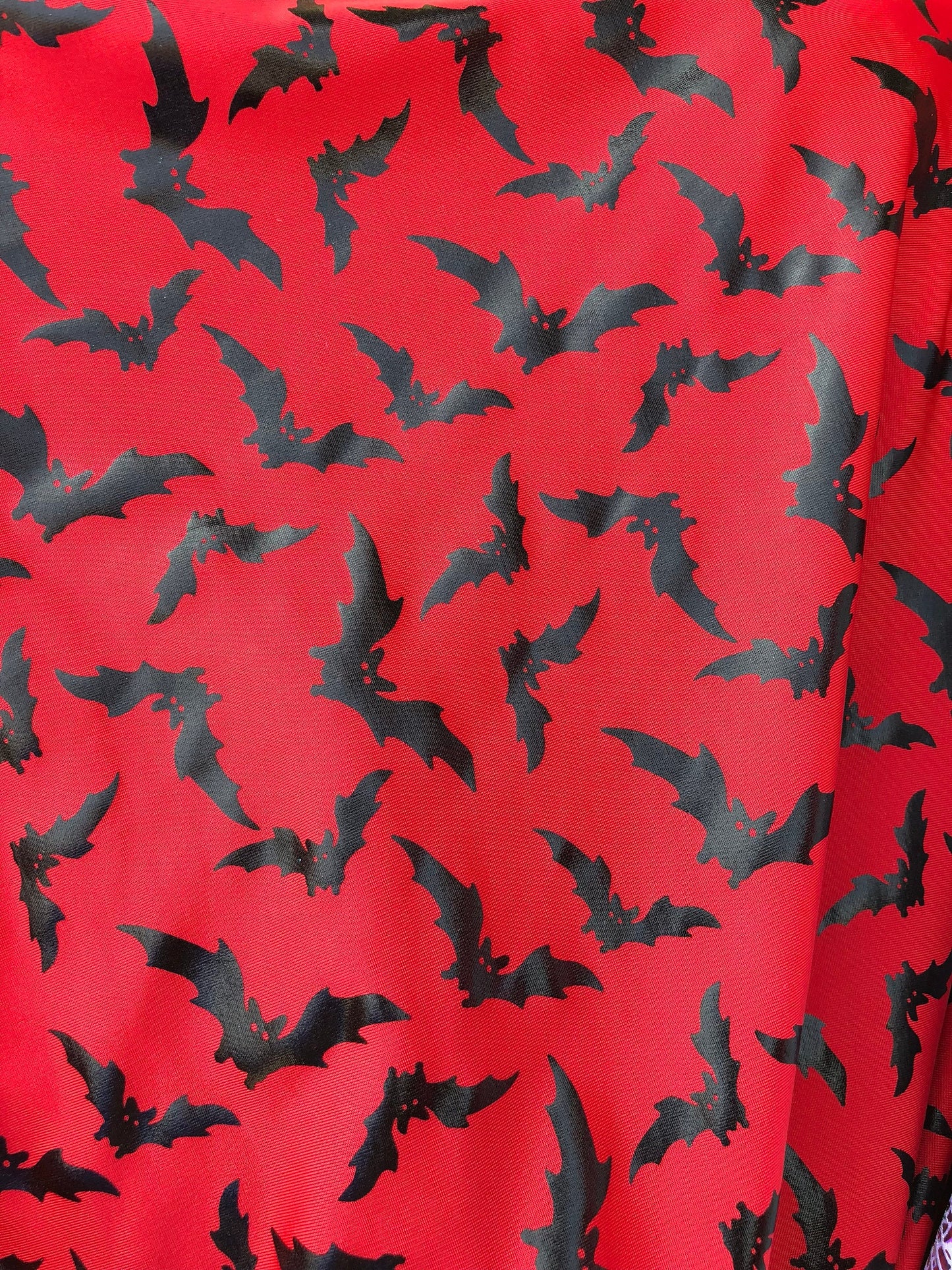 New Bats design print on nylon spandex 4way stretch 58/60" Sold by the YD. Ships worldwide from Los Angeles California USA.