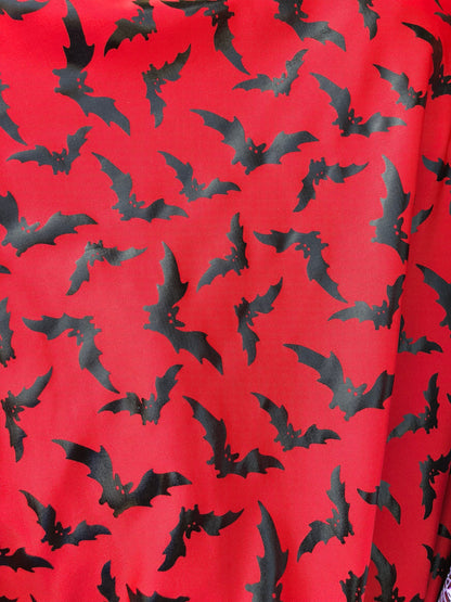 New Bats design print on nylon spandex 4way stretch 58/60" Sold by the YD. Ships worldwide from Los Angeles California USA.