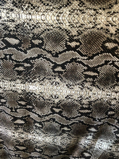 Snake design spandex fabric 2way stretch 58/60" Sold by the YD. Ships worldwide from Los Angeles California USA.