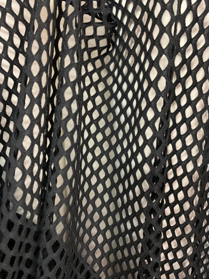 Fishnet fabric big size nylon spandex 4way stretch 58/60" Sold by the YD. Ships worldwide from Los Angeles California USA.