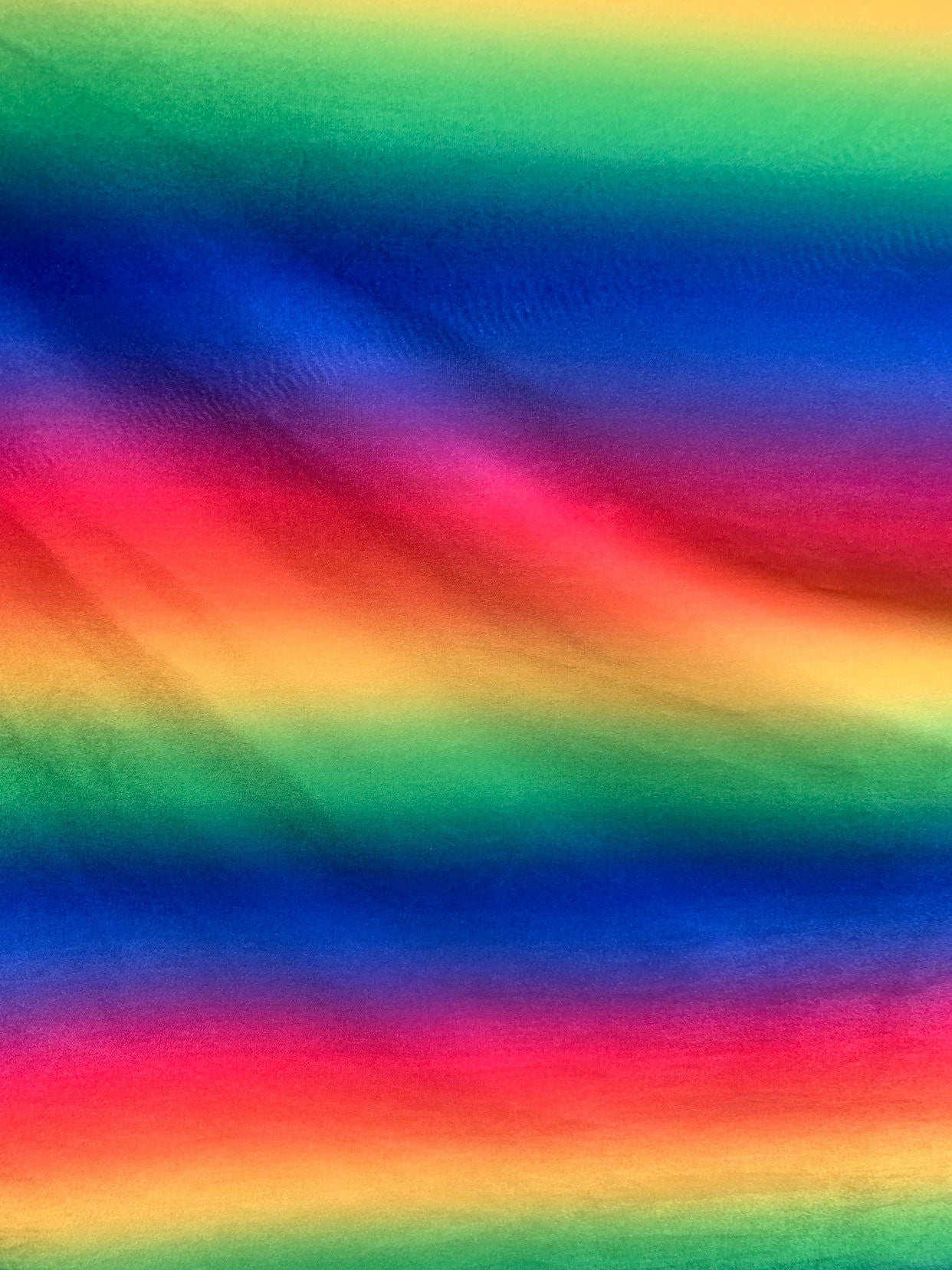 New rainbow print on heavy velvet 4way Stretch 58/60" Sold by the YD. Ships worldwide from Los Ángeles California USA.