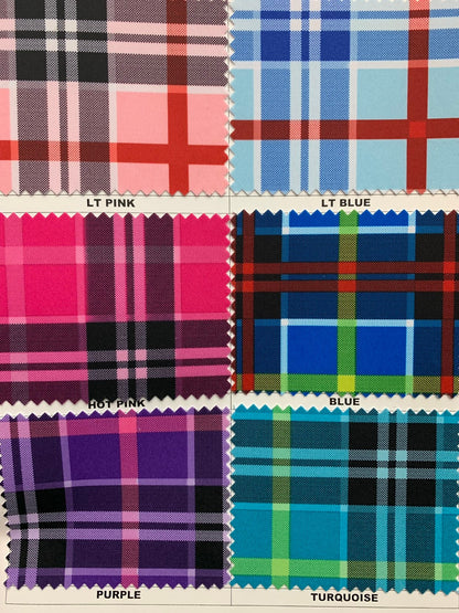 NEW designer fabric modern plaid design print on great quality of nylon spandex 4way stretch 58/60" Sold by the YD. Ships worldwide from L.A