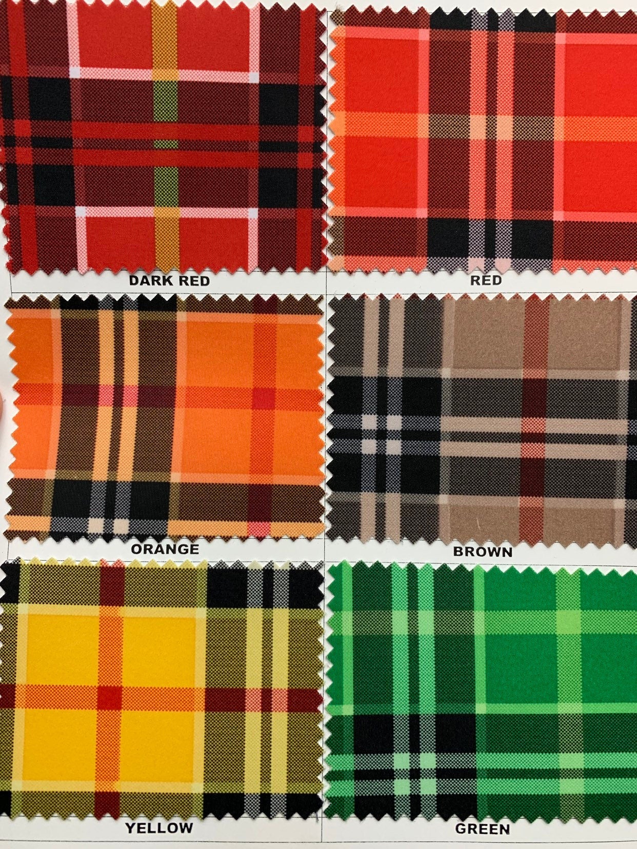 NEW designer fabric modern plaid design print on great quality of nylon spandex 4way stretch 58/60" Sold by the YD. Ships worldwide from L.A