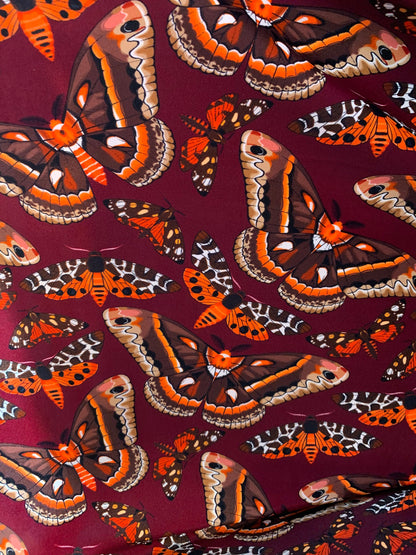 New Butterfly Design Print On Heavy Nylon Spandex 4-Way Stretch 58/60" Sold By The YD. Ships Worldwide From Los Angeles California USA.