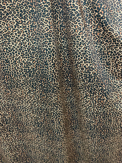 New Leopard Design Small Size Print On Nylon Spandex 4-Way 58/60" Sold By The YD. Ships Worldwide From Los Ángeles California USA.