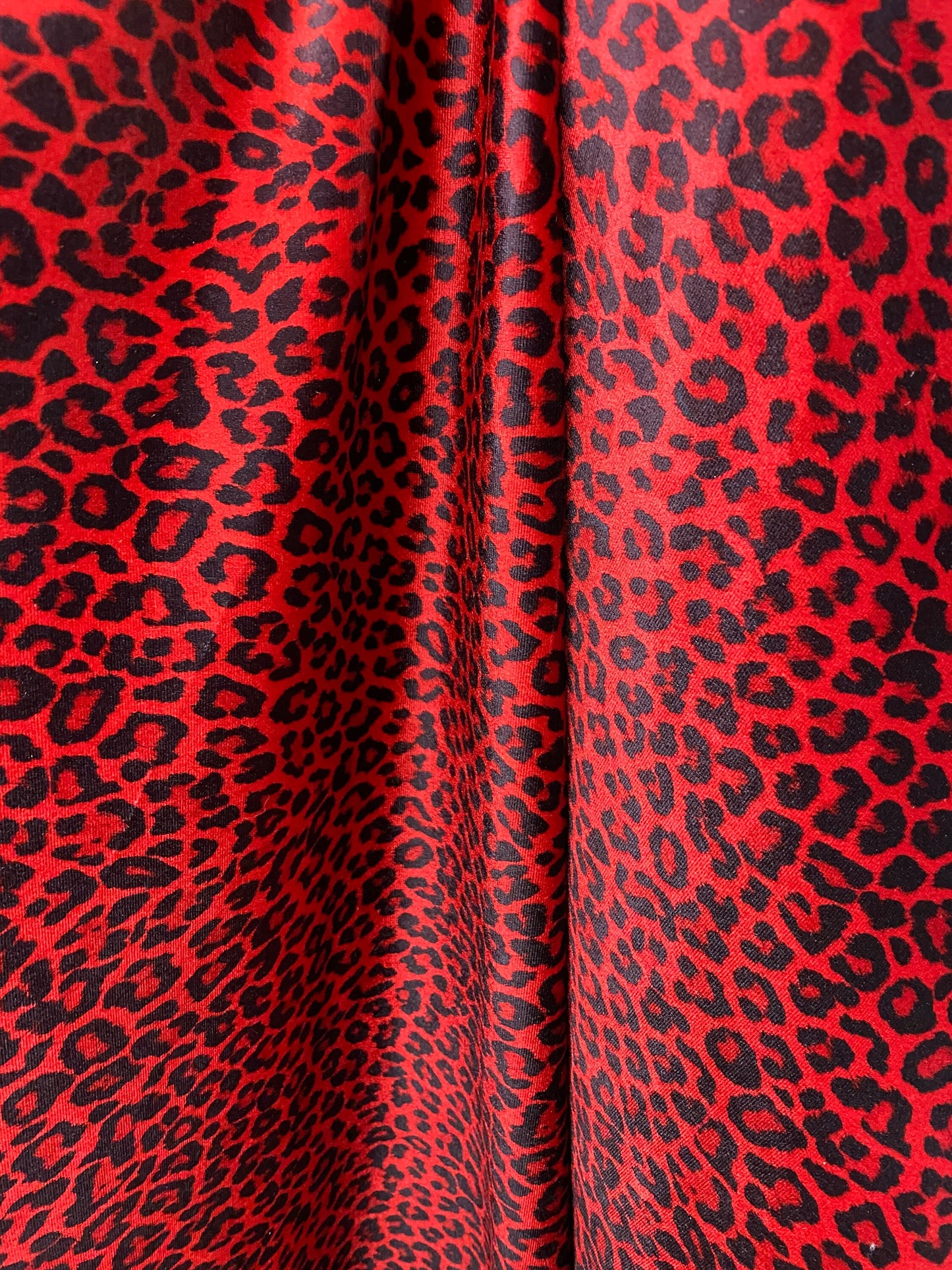 New Exotic leopard design heavy stretch velvet 4-way stretch 58/60” Sold by the YD. Ships worldwide from Los Angeles California USA.