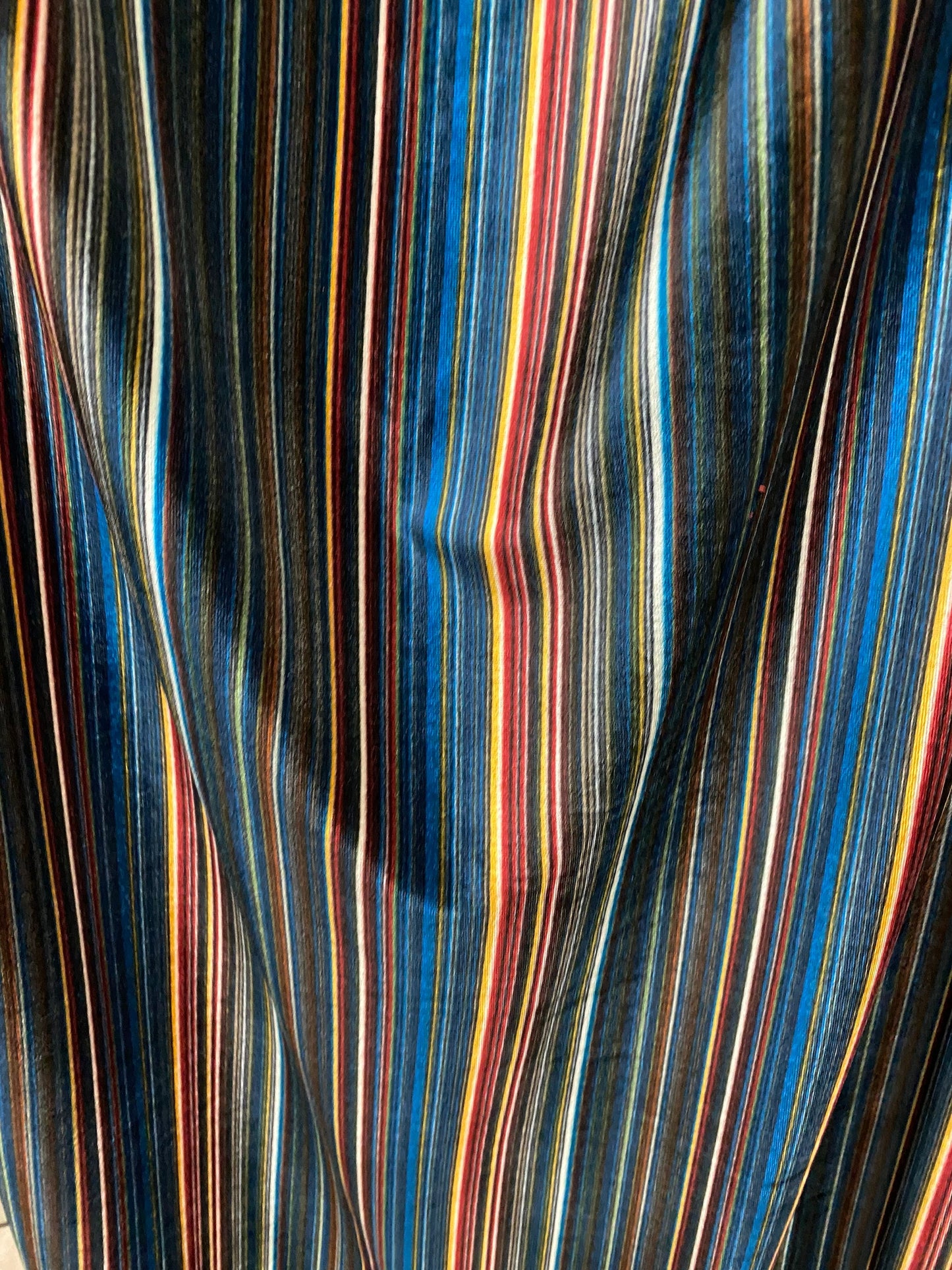 New stripes design multicolor print on stretch velvet 4-way 58/60” Sold by the YD. Ships worldwide from Los Angeles California USA.