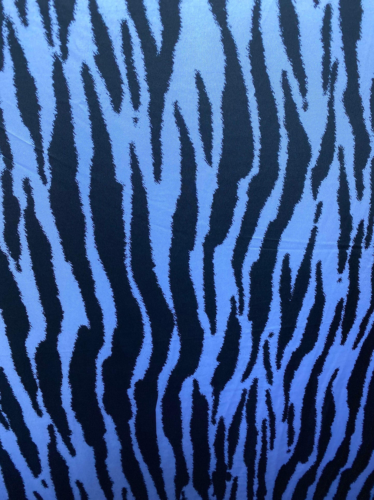 New Bengal tiger design print on nylon spandex 4-way stretch 58/60” Sold by the YD. Ships worldwide from Los Angeles California USA.