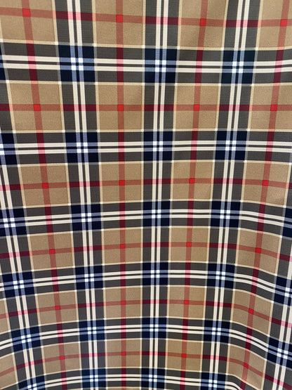 Luxury Brand fashion plaid print on best quality of nylon spandex 4-way stretch 58/60” Sold by the YD. Ships worldwide from Los Angeles