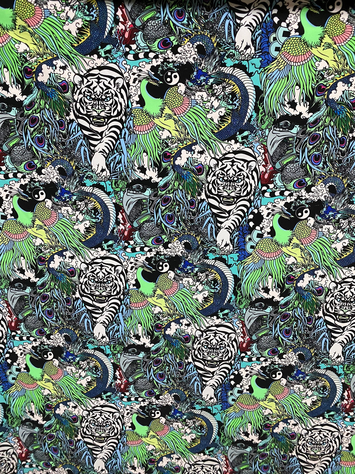 New Exotic multi animal print design print on best quality of nylon spandex 4-way stretch 58/60” Sold by the YD. Ships worldwide from L.A CA