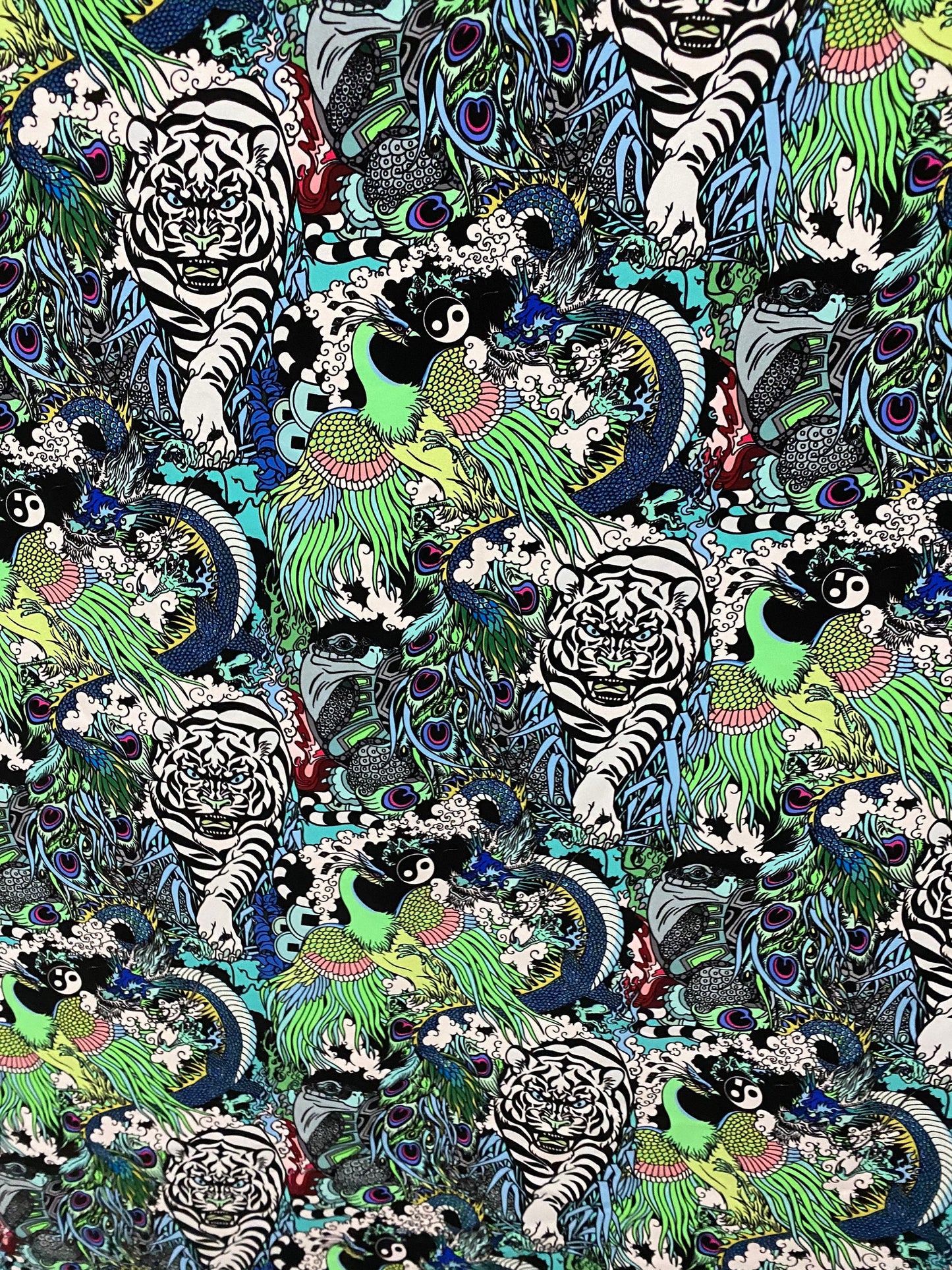 New Exotic multi animal print design print on best quality of nylon spandex 4-way stretch 58/60” Sold by the YD. Ships worldwide from L.A CA