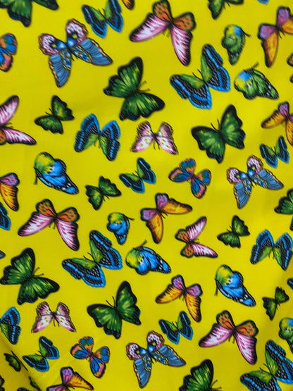 New Amazing Butterflies design print on great quality of nylon spandex 4-way stretch 58/60” Sold by the YD. Ships worldwide from Los Angeles