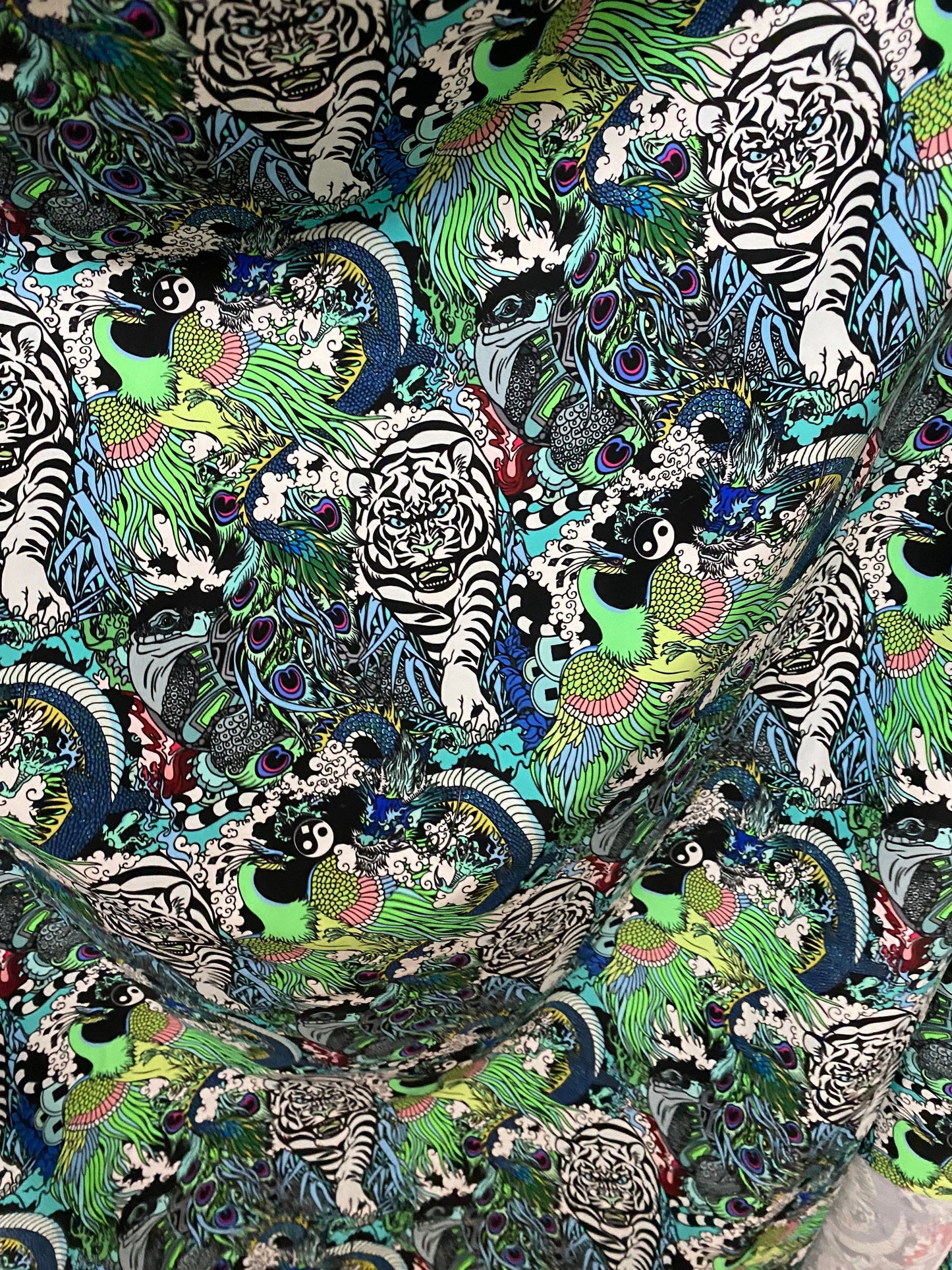 New Exotic multi animal print design print on best quality of nylon spandex 4-way stretch 58/60” Sold by the YD. Ships worldwide from L.A CA