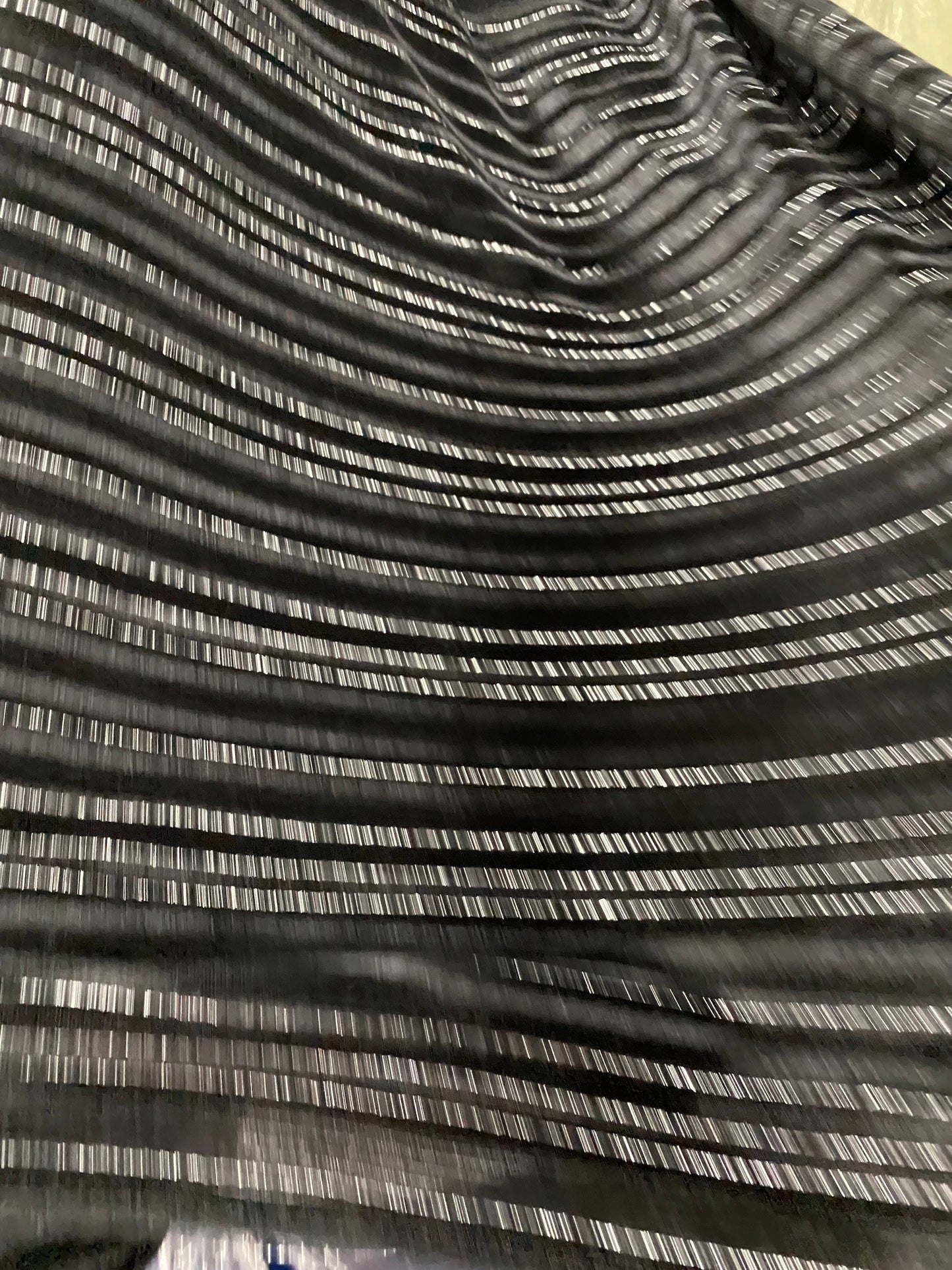 New Luxury crinkle stretch velvet stripes design 4-way stretch 58/60” Sold by the YD. Ships Worldwide from Los Angeles California USA.