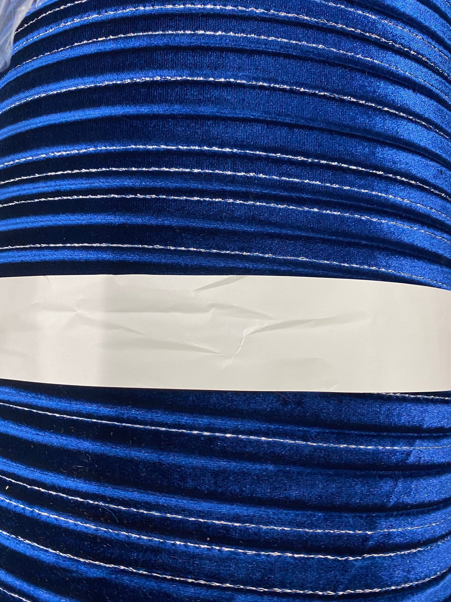 New Luxury crinkle stretch velvet stripes design 4-way stretch 58/60” Sold by the YD. Ships Worldwide from Los Angeles California USA.