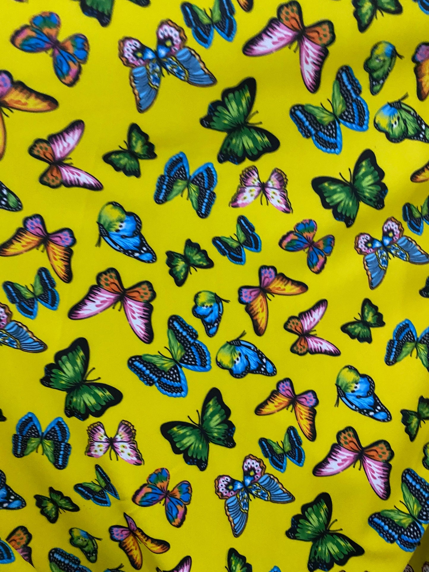 New Amazing Butterflies design print on great quality of nylon spandex 4-way stretch 58/60” Sold by the YD. Ships worldwide from Los Angeles