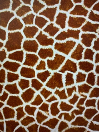 New Giraffe design print on best quality of nylon spandex 4-way stretch 58/60” Sold by the YD. Ships Worldwide from Los Angeles California