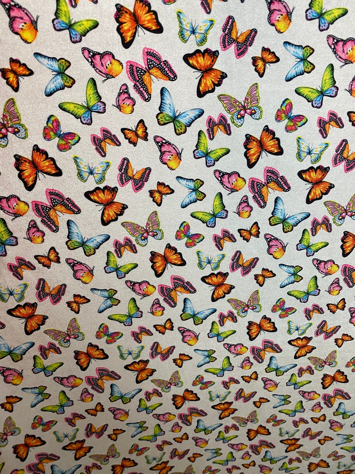 New Luxury butterfly design print on best quality of stretch velvet 420 GM 4-way stretch 58/60” Sold by the YD. Ships Worldwide from L.A