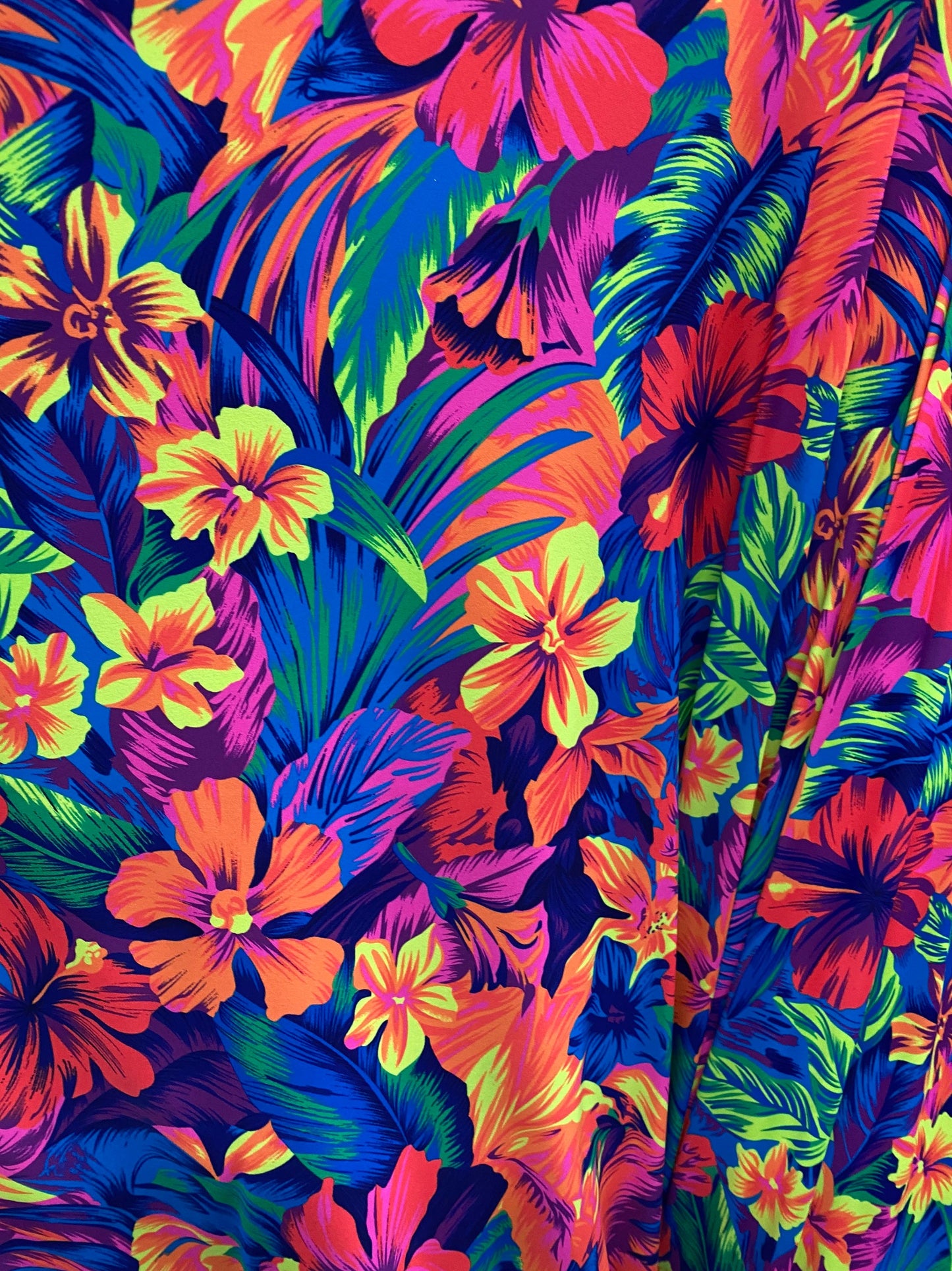 New Hawaiian design multicolor print on best quality of nylon spandex 4-way stretch 58/60” Sold by the YD. Ships Worldwide from Los Angeles