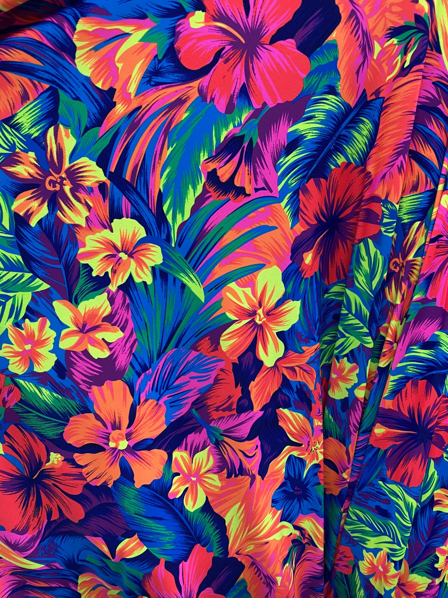 New Hawaiian design multicolor print on best quality of nylon spandex 4-way stretch 58/60” Sold by the YD. Ships Worldwide from Los Angeles