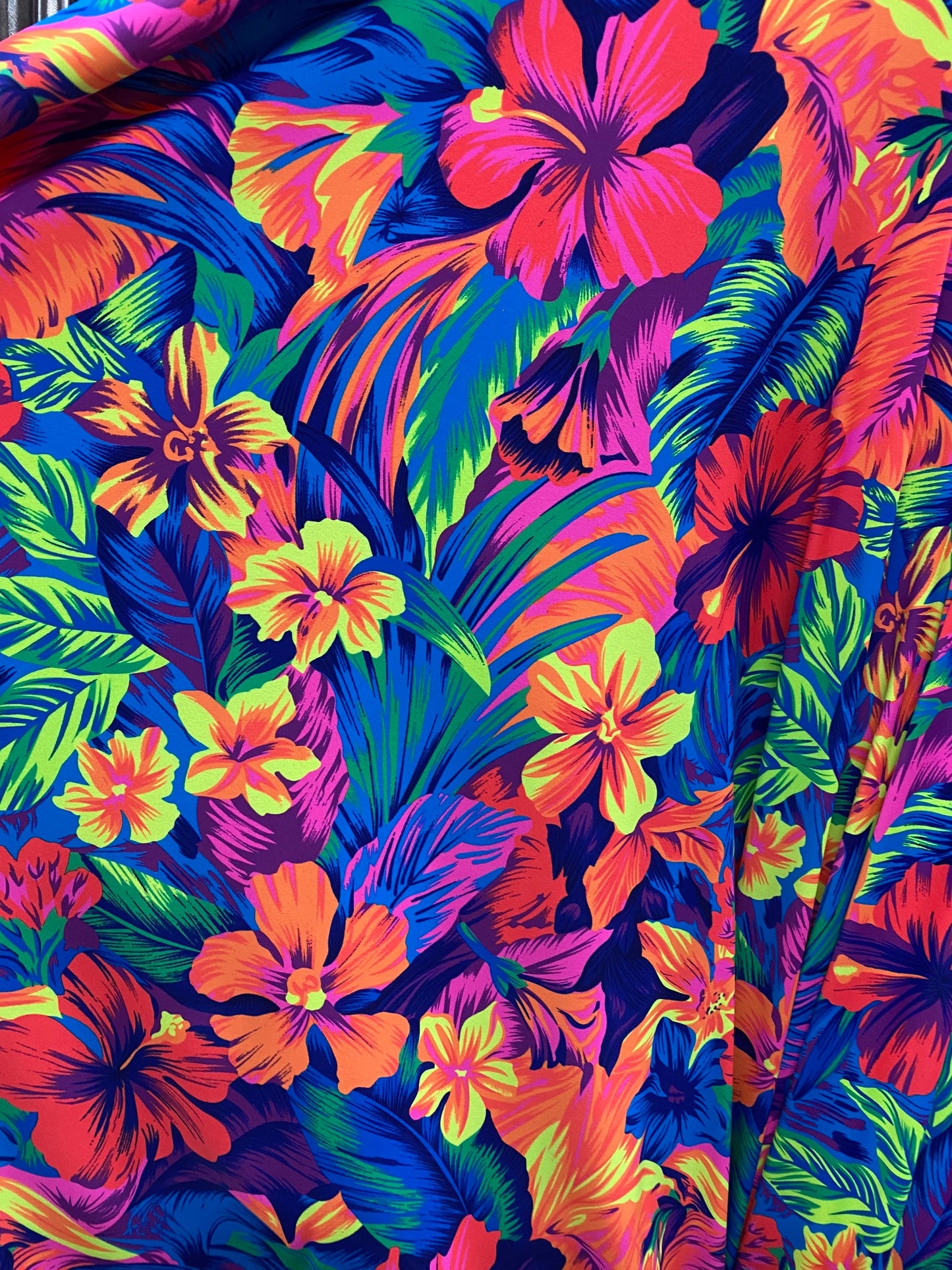 New Hawaiian design multicolor print on best quality of nylon spandex 4-way stretch 58/60” Sold by the YD. Ships Worldwide from Los Angeles