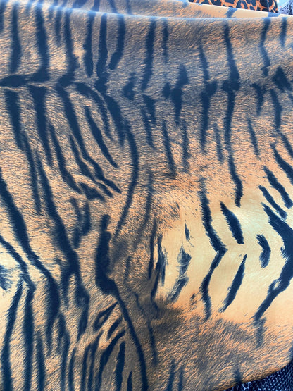 New exotic tiger design print on best quality of nylon spandex 4-way 58/60” Sold by the YD. Ships worldwide from Los Angeles California USA.