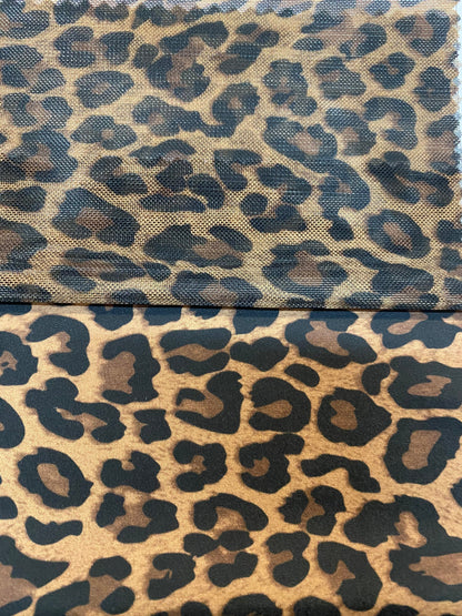 New Exotic Jaguar design print on nylon power mesh and nylon spandex 4-way stretch 58/60” Sold by the YD. Ships Worldwide from Los Angeles