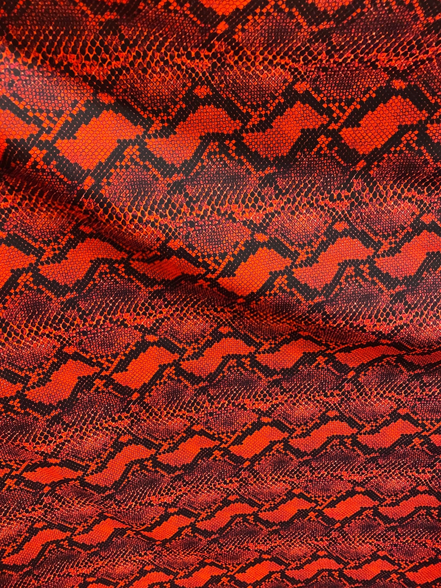 Cobra design Exotic serpent skin print on best quality of nylon spandex 4-way stretch 58/60” Sold by the YD. Ships Worldwide from Los Califo