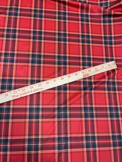 New Plaid Design Print On best quality of Nylon spandex 4-Way 58/60” Sold By The YD. Ships Worldwide From Los Angeles California USA.