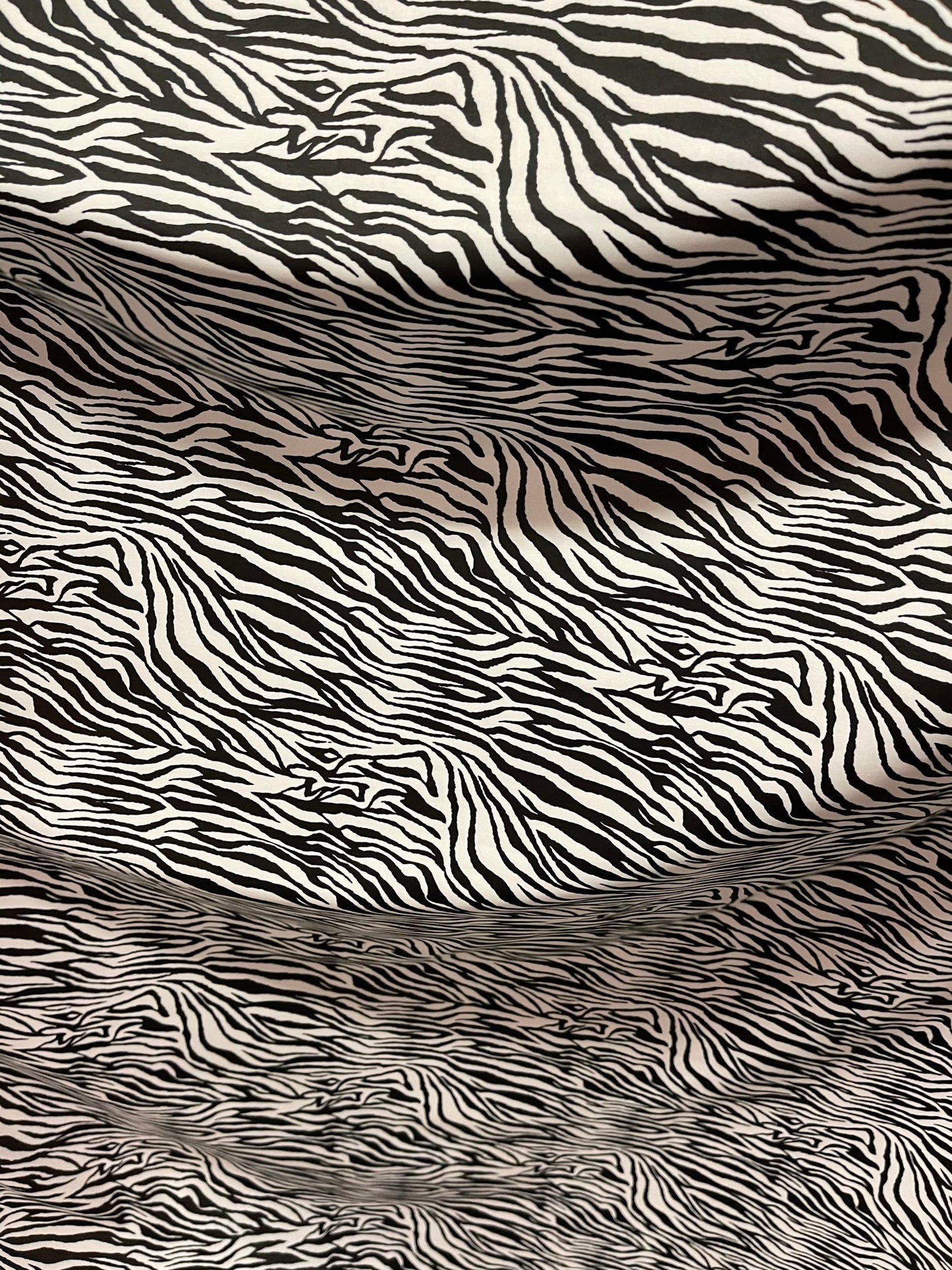 New Exotic zebra design medium size print on best quality of nylon spandex 4-way stretch 58/60” Sold by the YD. Ships Worldwide