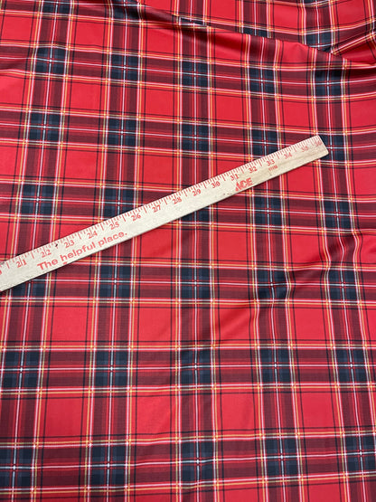 New Plaid Design Print On best quality of Nylon spandex 4-Way 58/60” Sold By The YD. Ships Worldwide From Los Angeles California USA.