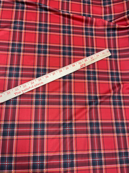 New Plaid Design Print On best quality of Nylon spandex 4-Way 58/60” Sold By The YD. Ships Worldwide From Los Angeles California USA.