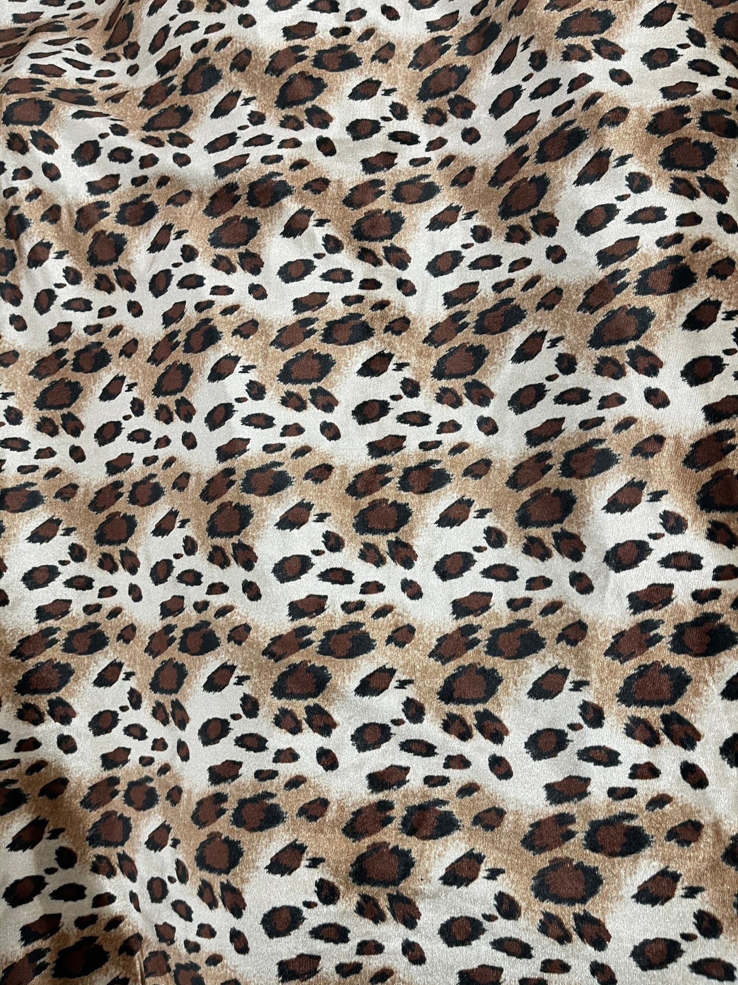 Exotic animal print on great quality of stretch velvet 4-way stretch 58/60” Sold by the YD. Ships Worldwide from Los Angeles California USA.