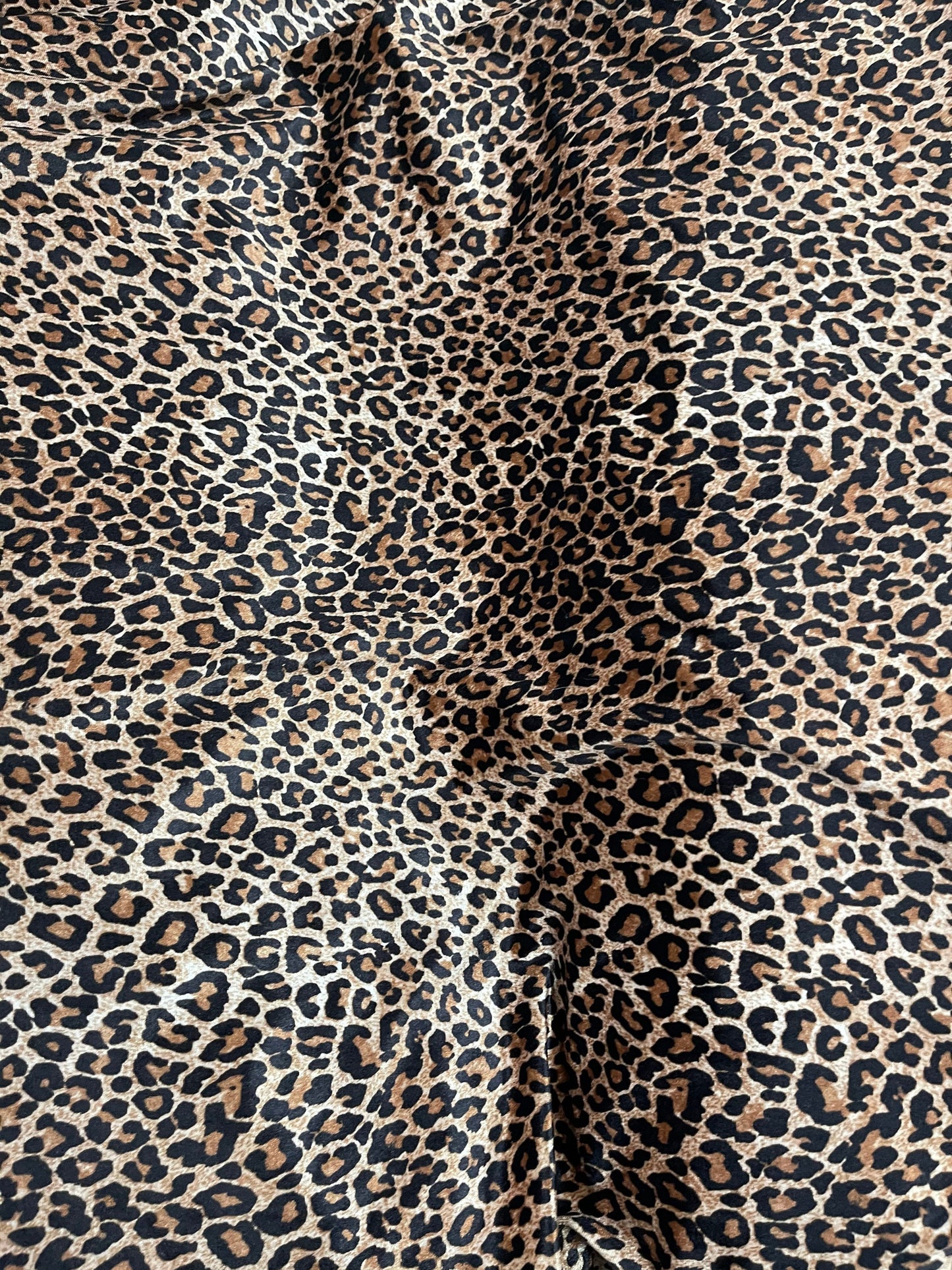 New Leopard design Natural color print on great quality of stretch velvet 4-way stretch 58/60” Sold by the YD. Ships Worldwide