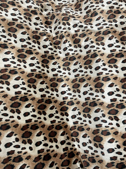 Exotic animal print on great quality of stretch velvet 4-way stretch 58/60” Sold by the YD. Ships Worldwide from Los Angeles California USA.